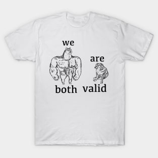 We Are Both Valid T-Shirt